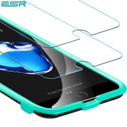 Folie sticla securizata ESR, Tempered Glass iPhone 8 / 7 / 6s / 6 (2 bucati)