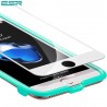 Folie sticla securizata ESR, Tempered Glass Full Coverage iPhone 8 / 7, White Edge