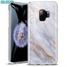 ESR Marble case for iPhone X, Gray Gold Sierra
