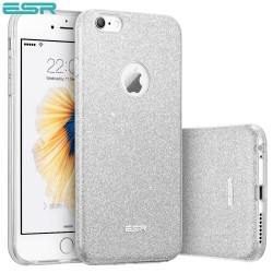 ESR Makeup Glitter case for iPhone 6s / 6, Maze Silver