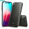 Carcasa ESR Makeup Glitter iPhone XS Max, Black