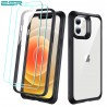 Carcasa ESR Alliance iPhone 12 Mini, Black frame + 2 folii sticla securizata