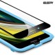 Folie sticla securizata ESR, Tempered Glass Full 3D Coverage iPhone SE 2020/8/7, Black Edge