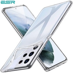 ESR Essential Zero Slim Clear Soft TPU Case for Samsung Galaxy S21 Ultra, Clear