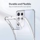 ESR Essential Zero Slim Clear Soft TPU Case for Samsung Galaxy S21 Ultra, Clear
